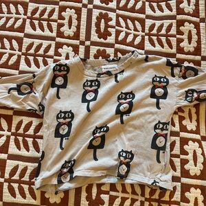 Bobo Choses Kids Cat Clock Shirt